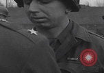 Image of Major General Rose gives awards Cologne Germany, 1945, second 27 stock footage video 65675080286