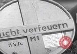 Image of abandoned German shells Kalenborn Germany, 1945, second 29 stock footage video 65675080290