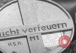 Image of abandoned German shells Kalenborn Germany, 1945, second 30 stock footage video 65675080290