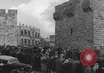 Image of Catholic prelate visits Jerusalem Jerusalem Palestine, 1945, second 17 stock footage video 65675080292