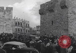Image of Catholic prelate visits Jerusalem Jerusalem Palestine, 1945, second 21 stock footage video 65675080292