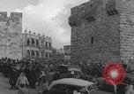 Image of Catholic prelate visits Jerusalem Jerusalem Palestine, 1945, second 28 stock footage video 65675080292