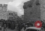 Image of Catholic prelate visits Jerusalem Jerusalem Palestine, 1945, second 31 stock footage video 65675080292