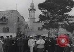 Image of Catholic prelate visits Jerusalem Jerusalem Palestine, 1945, second 48 stock footage video 65675080292