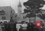Image of Catholic prelate visits Jerusalem Jerusalem Palestine, 1945, second 50 stock footage video 65675080292