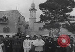 Image of Catholic prelate visits Jerusalem Jerusalem Palestine, 1945, second 54 stock footage video 65675080292