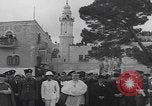 Image of Catholic prelate visits Jerusalem Jerusalem Palestine, 1945, second 55 stock footage video 65675080292