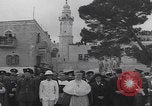Image of Catholic prelate visits Jerusalem Jerusalem Palestine, 1945, second 56 stock footage video 65675080292