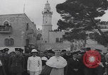 Image of Catholic prelate visits Jerusalem Jerusalem Palestine, 1945, second 57 stock footage video 65675080292