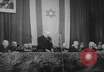 Image of David Ben-Gurion assembly Palestine, 1946, second 39 stock footage video 65675080294