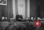 Image of David Ben-Gurion assembly Palestine, 1946, second 40 stock footage video 65675080294