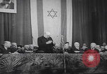 Image of David Ben-Gurion assembly Palestine, 1946, second 42 stock footage video 65675080294