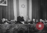 Image of David Ben-Gurion assembly Palestine, 1946, second 43 stock footage video 65675080294