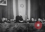 Image of David Ben-Gurion assembly Palestine, 1946, second 44 stock footage video 65675080294
