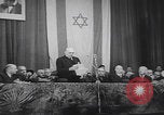 Image of David Ben-Gurion assembly Palestine, 1946, second 45 stock footage video 65675080294
