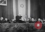 Image of David Ben-Gurion assembly Palestine, 1946, second 49 stock footage video 65675080294