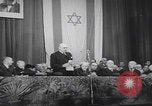 Image of David Ben-Gurion assembly Palestine, 1946, second 51 stock footage video 65675080294