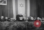 Image of David Ben-Gurion assembly Palestine, 1946, second 52 stock footage video 65675080294