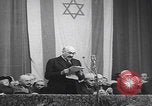 Image of David Ben-Gurion assembly Palestine, 1946, second 56 stock footage video 65675080294
