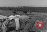 Image of Palestine farmers digging Palestine, 1946, second 29 stock footage video 65675080297