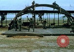 Image Construction d'une base américaine pendant la guerre du Vietnam Vietnam, 1967, de la seconde 53 séquences d'archives historiques vidéo 65675080301