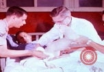 Image of US Army doctors treating leg Vietnam, 1967, second 7 stock footage video 65675080307