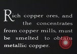 Image of Nevada copper smelting factory Nevada United States USA, 1927, second 21 stock footage video 65675080308