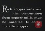 Image of Nevada copper smelting factory Nevada United States USA, 1927, second 23 stock footage video 65675080308