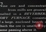 Immagine di tostatura del minerale di rame United States USA, 1927, secondo 5 filmato di repertorio 65675080310