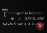 Image of smelting factory copper casts United States USA, 1927, second 5 stock footage video 65675080312