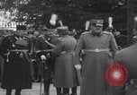 Image of King Alexander I inspects troops Belgrade Yugoslavia, 1930, second 7 stock footage video 65675080314