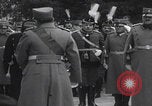 Image of King Alexander I inspects troops Belgrade Yugoslavia, 1930, second 14 stock footage video 65675080314