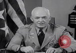 Standbild General Arnold spricht United States USA, 1944, aus Sekunde 47 historischem Filmmaterial Videoclip 65675080316