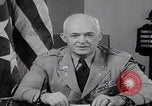 Standbild General Arnold spricht United States USA, 1944, aus Sekunde 49 historischem Filmmaterial Videoclip 65675080316