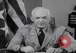 Standbild General Arnold spricht United States USA, 1944, aus Sekunde 52 historischem Filmmaterial Videoclip 65675080316
