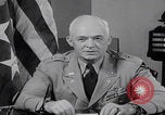 Standbild General Arnold spricht United States USA, 1944, aus Sekunde 59 historischem Filmmaterial Videoclip 65675080316