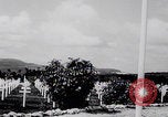 Standbild Friedhöfe der US-Armee im Pazifik im Zweiten Weltkrieg Pazifisches Theater, 1944, aus Sekunde 54 historischem Filmmaterial Videoclip 65675080317