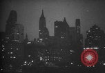 Standbild New York City bei Nacht New York United States USA, 1938, aus Sekunde 19 historischem Filmmaterial Videoclip 65675080324