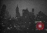 Standbild New York City bei Nacht New York United States USA, 1938, aus Sekunde 20 historischem Filmmaterial Videoclip 65675080324