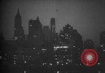 Standbild New York City bei Nacht New York United States USA, 1938, aus Sekunde 23 historischem Filmmaterial Videoclip 65675080324