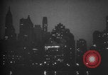 Standbild New York City bei Nacht New York United States USA, 1938, aus Sekunde 24 historischem Filmmaterial Videoclip 65675080324