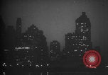 Standbild New York City bei Nacht New York United States USA, 1938, aus Sekunde 27 historischem Filmmaterial Videoclip 65675080324