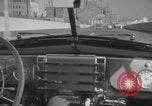 Image of New York City POV car driving New York City USA, 1938, second 32 stock footage video 65675080327