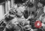 Image of German troops onboard Junkers JU-52 Freiburg im Breisgau Germany, 1940, second 17 stock footage video 65675080332