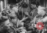 Image of German troops onboard Junkers JU-52 Freiburg im Breisgau Germany, 1940, second 19 stock footage video 65675080332