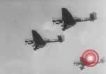 Image of German troops onboard Junkers JU-52 Freiburg im Breisgau Germany, 1940, second 60 stock footage video 65675080332