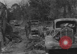 Standbild Chambois deutsches Fahrzeugwrack Chambois Frankreich, 1944, aus Sekunde 42 historischem Filmmaterial Videoclip 65675080334