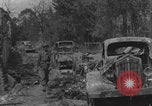Standbild Chambois deutsches Fahrzeugwrack Chambois Frankreich, 1944, aus Sekunde 45 historischem Filmmaterial Videoclip 65675080334