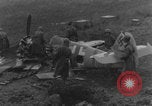 Standbild Flugzeugwrack der deutschen Luftwaffe Paris, Frankreich, 1944, aus Sekunde 6 historischem Filmmaterial Videoclip 65675080336