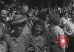 Image of French civilians celebrate Paris France, 1944, second 13 stock footage video 65675080342